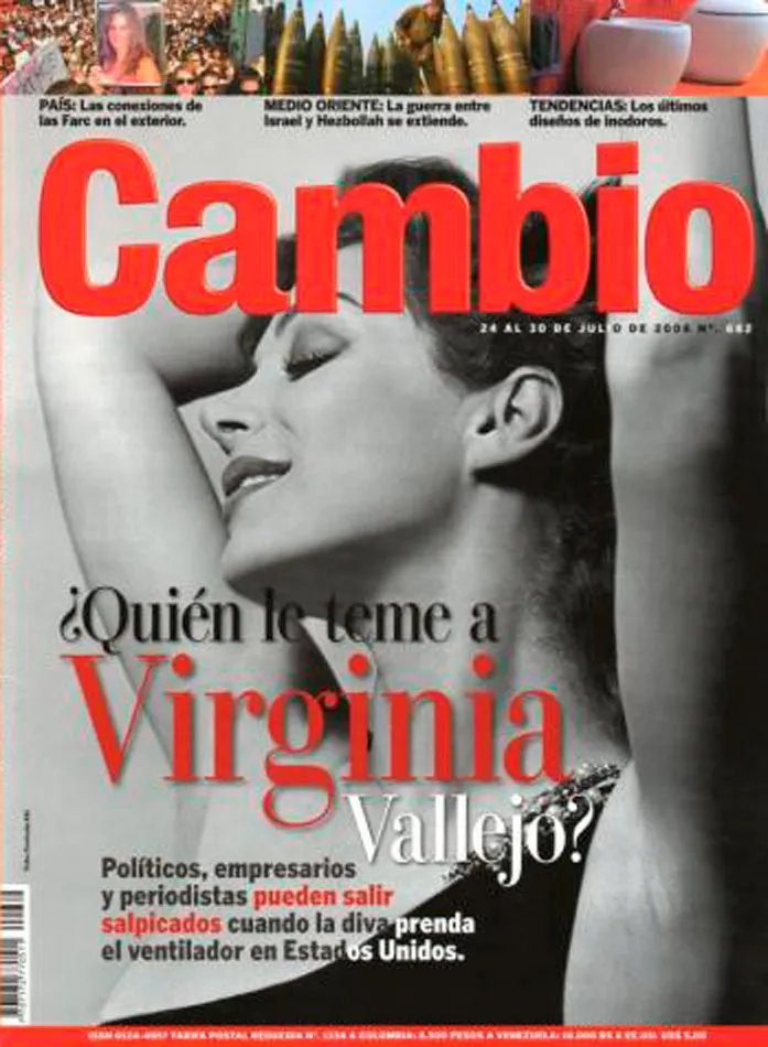 Portada revista Cambio tras su salida del país