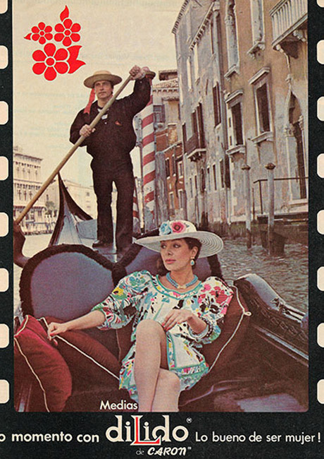 En Venecia, para Medias Di Lido, 1984