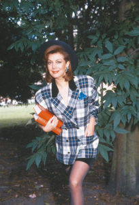 Virginia Vallejo in Germany, 1990